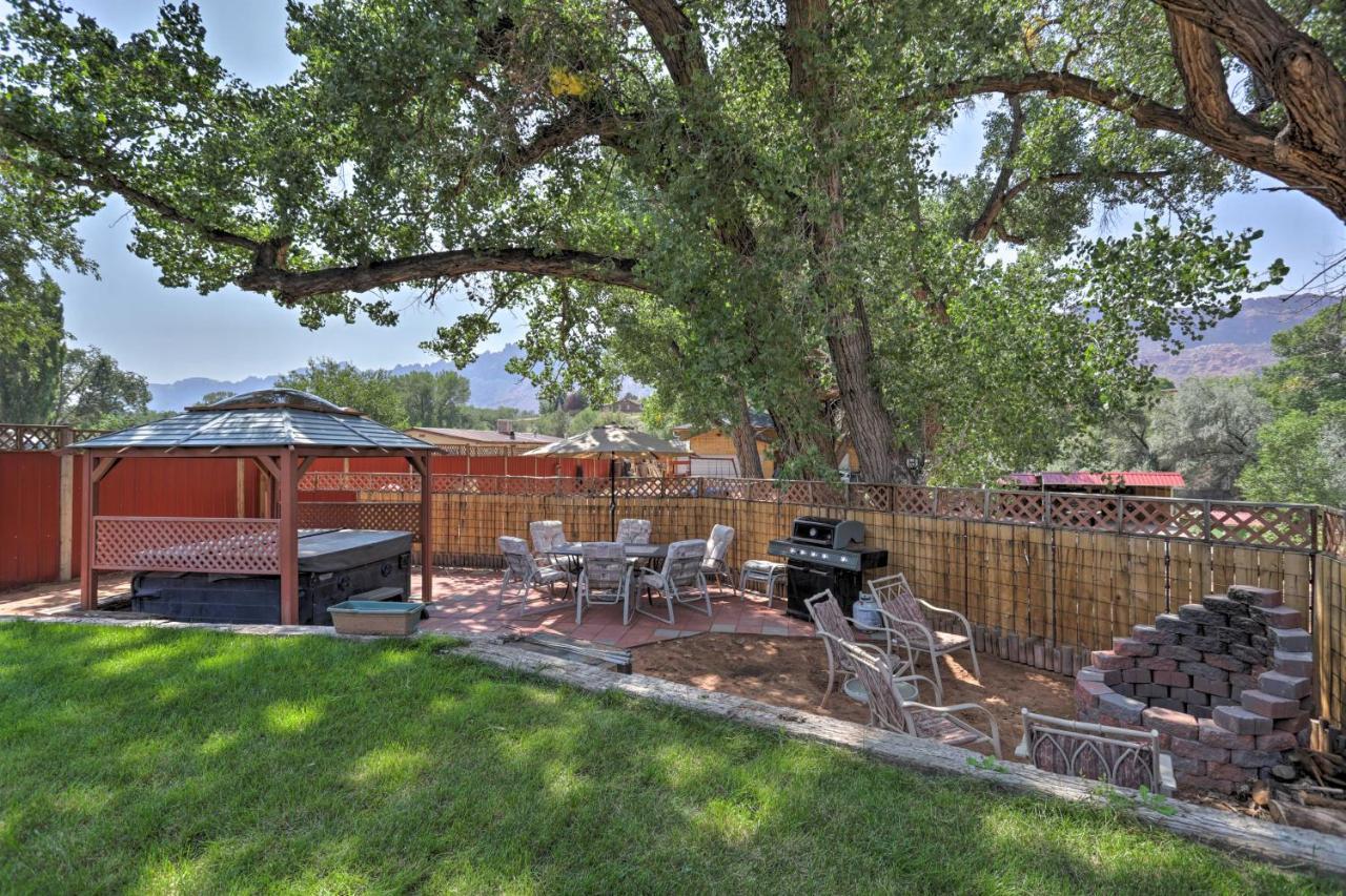 Rustic Retreat Moab Townhome With Grill And Fire Pit Dış mekan fotoğraf